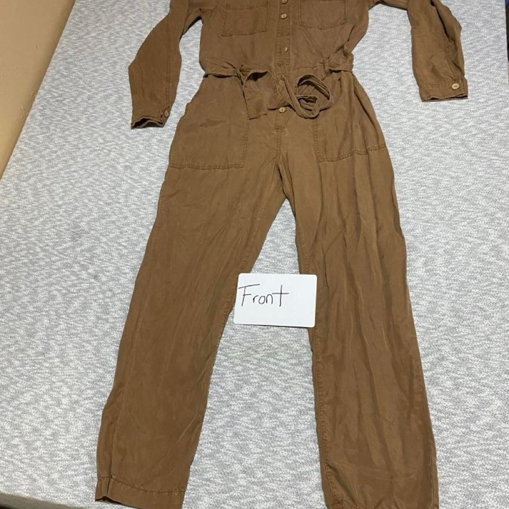 C'est Toi brown jumpsuit with belt iwomen S. SKU-B973